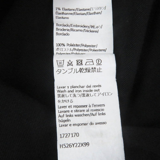 LOEWE Short sleeve T-shirt H526Y22X99 Main: 100% cotton, some parts: 99% cotton, some parts: 1% elastane black mens S Used Authentic