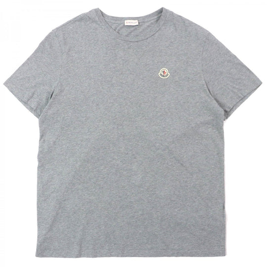 MONCLER Short sleeve T-shirt G20918C00055 Main: 100% cotton, Part: 100% cotton gray mens Used Authentic