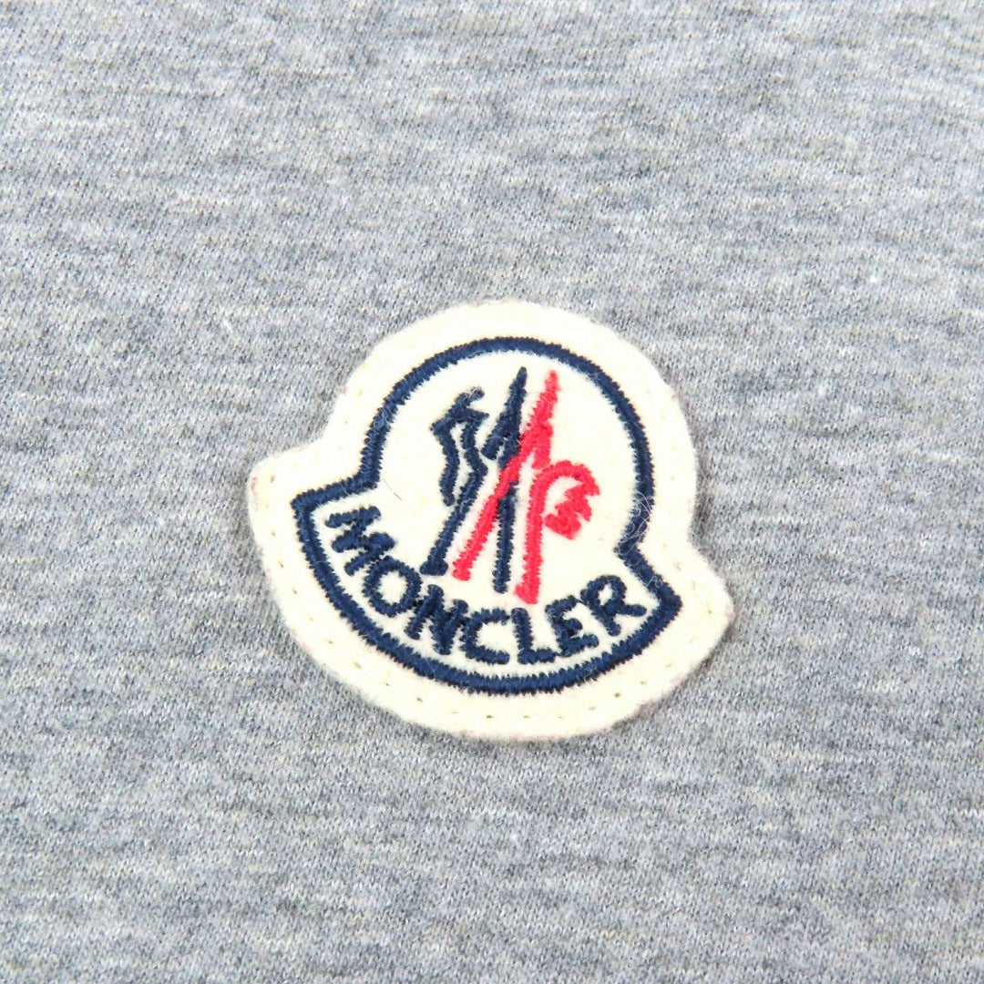 MONCLER Short sleeve T-shirt G20918C00055 Main: 100% cotton, Part: 100% cotton gray mens Used Authentic
