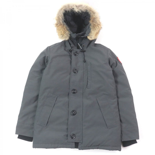 CANADA GOOSE Down jacket 3426MA Main: 85% polyester, Main: 15% cotton, Lining: 100% nylon, Filling: 80% down, Filling: 20% feather gray CHATEAU PARKA mens S Used Authentic