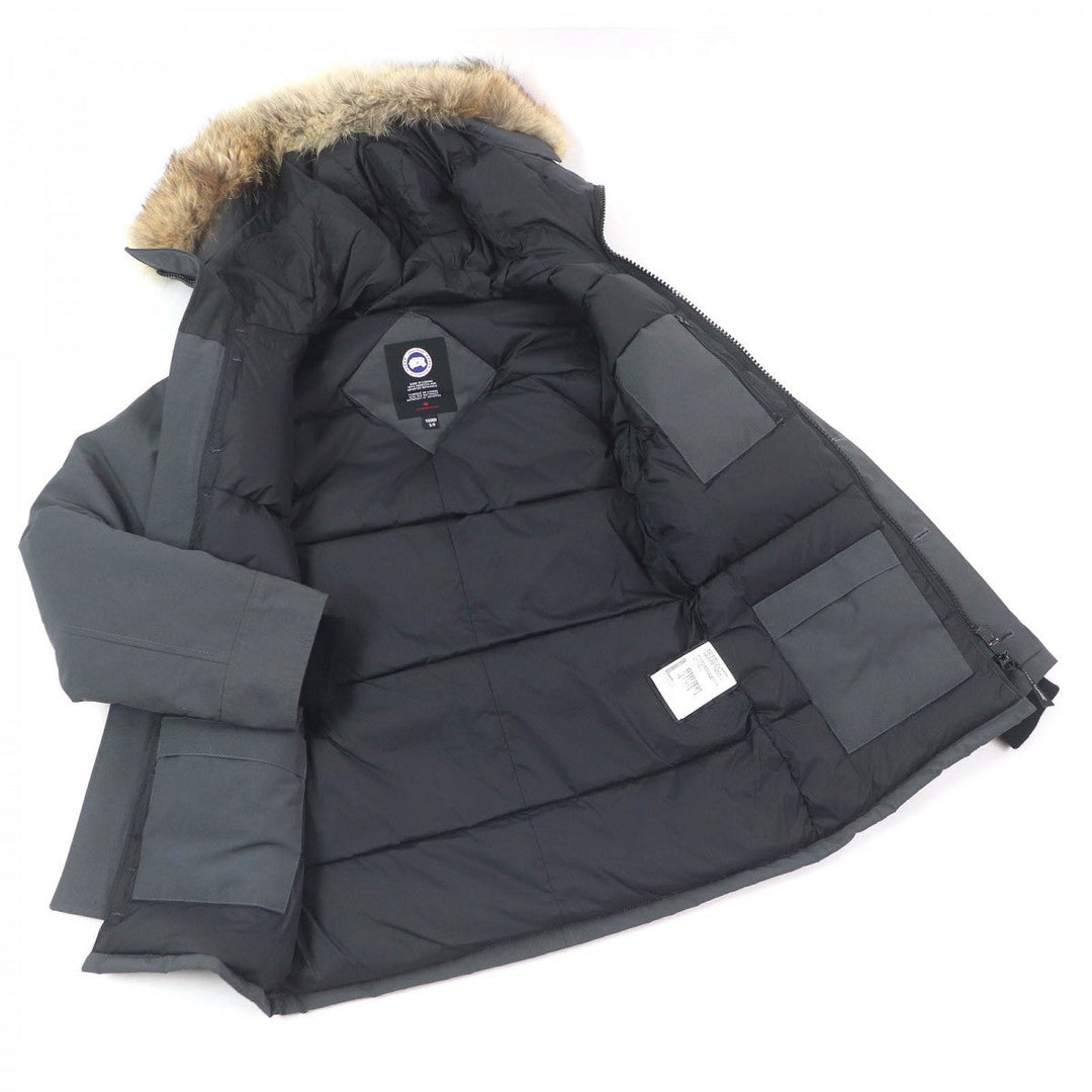 CANADA GOOSE Down jacket 3426MA Main: 85% polyester, Main: 15% cotton, Lining: 100% nylon, Filling: 80% down, Filling: 20% feather gray CHATEAU PARKA mens S Used Authentic
