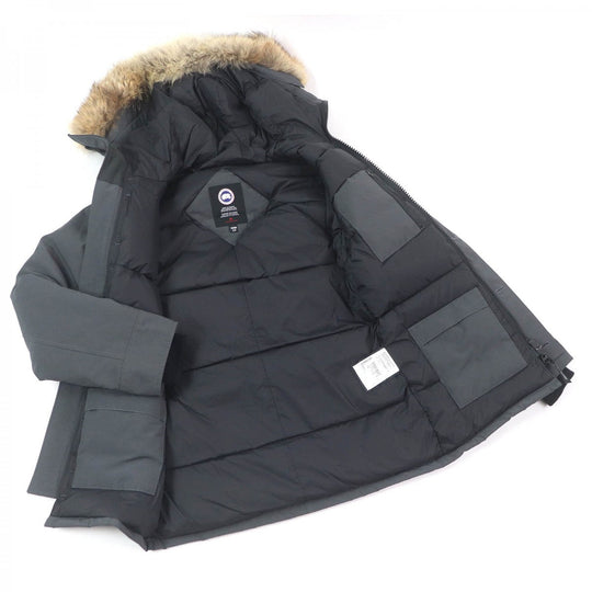 CANADA GOOSE Down jacket 3426MA Main: 85% polyester, Main: 15% cotton, Lining: 100% nylon, Filling: 80% down, Filling: 20% feather gray CHATEAU PARKA mens S Used Authentic