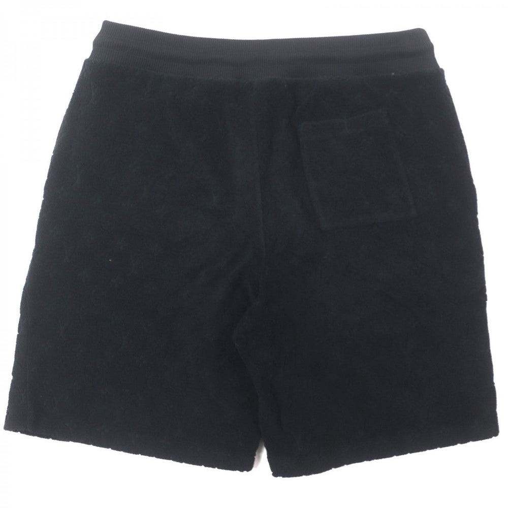 LOUIS VUITTON Shorts Main: 83% cotton, Main: 17% nylon black Monogram French Terry Shorts mens S Used Authentic