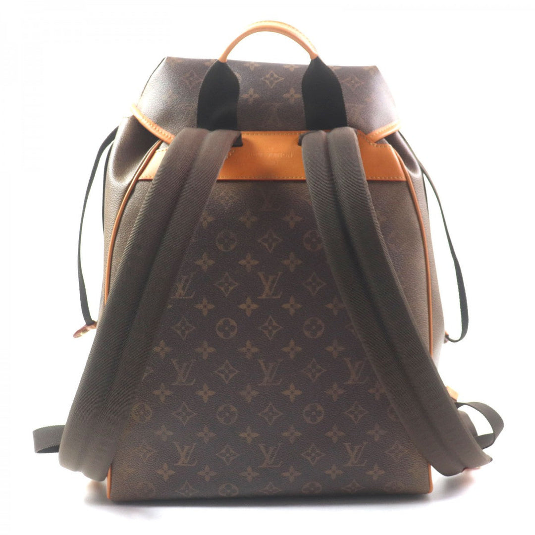 LOUIS VUITTON Backpack M11540 Main: Monogram Dust Canvas, Part: Leather Monogram Brown Monogram Dust Montsouris Backpack mens Used Authentic