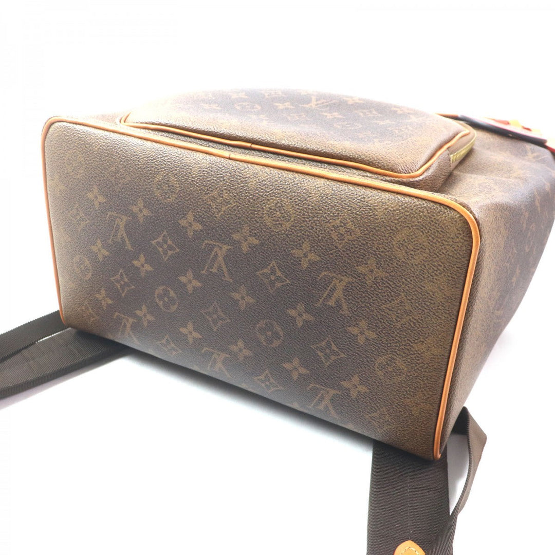 LOUIS VUITTON Backpack M11540 Main: Monogram Dust Canvas, Part: Leather Monogram Brown Monogram Dust Montsouris Backpack mens Used Authentic
