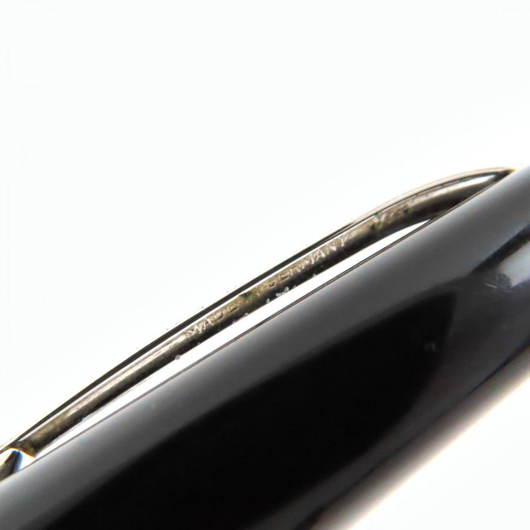 MONTBLANC Ballpoint pen Resin, Platinum black Generation New Model mens Used Authentic