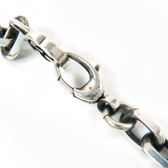 GUCCI Necklace Main�FAG925

,�\ Silver mens Used Authentic