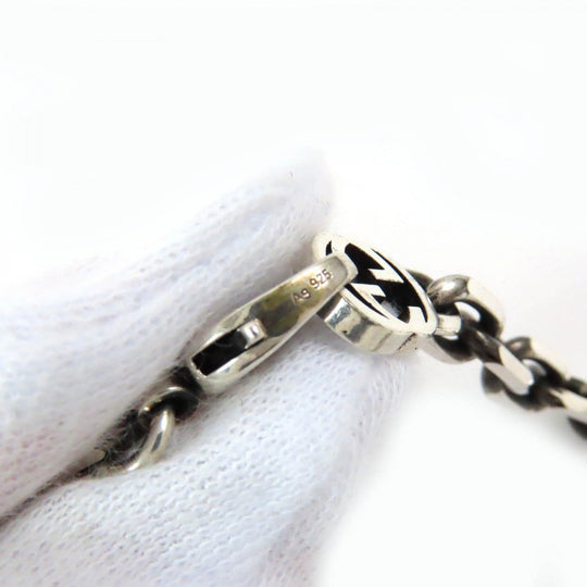 GUCCI Necklace Main�FAG925

,�\ Silver mens Used Authentic