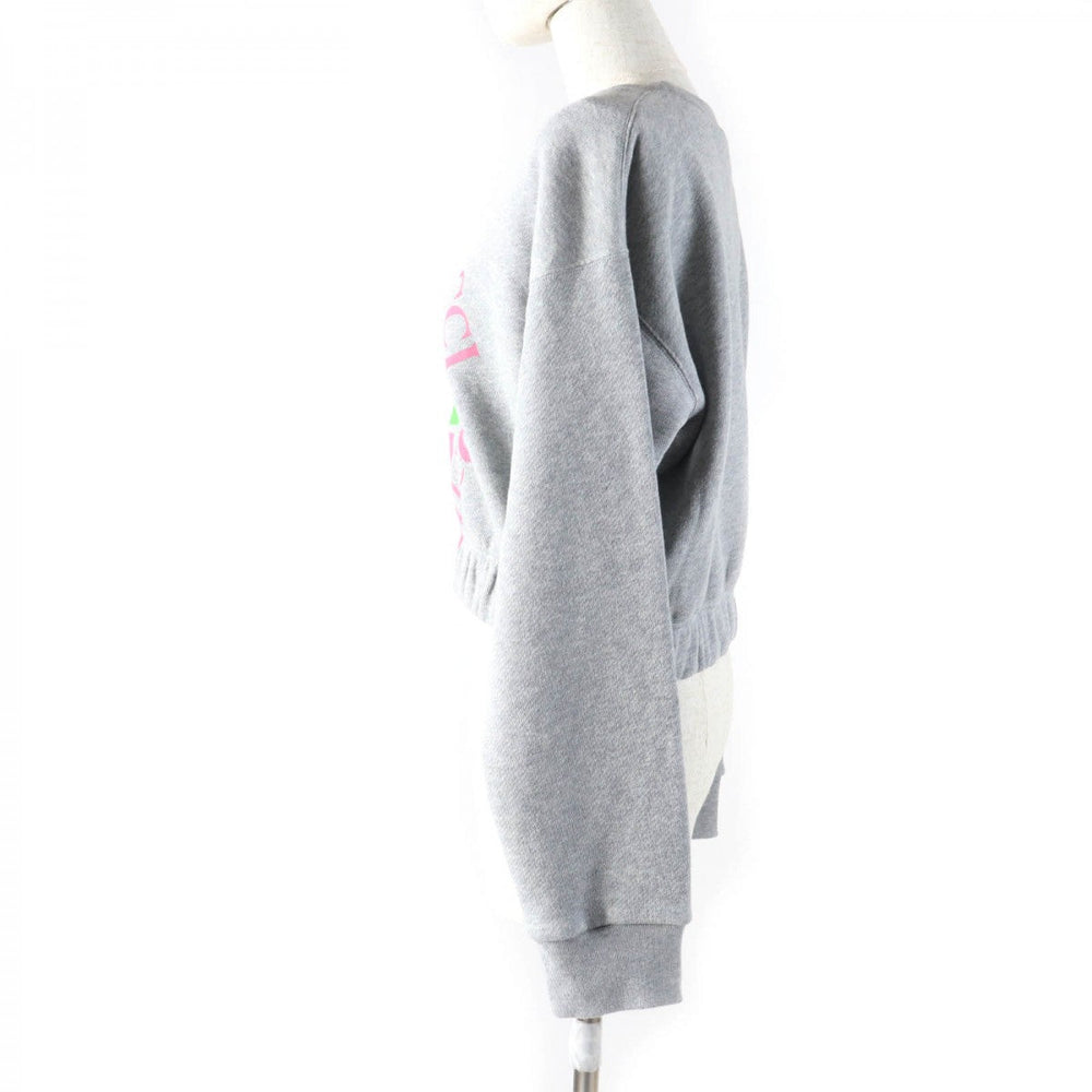 GUCCI sweat 717404 Main: 100% cotton gray Women S Used Authentic