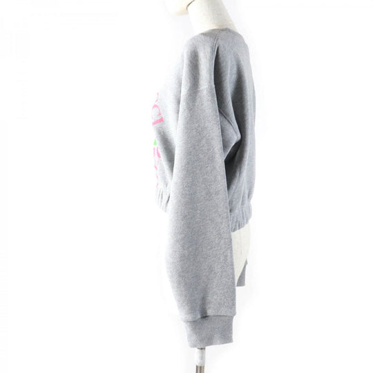 GUCCI sweat 717404 Main: 100% cotton gray Women S Used Authentic