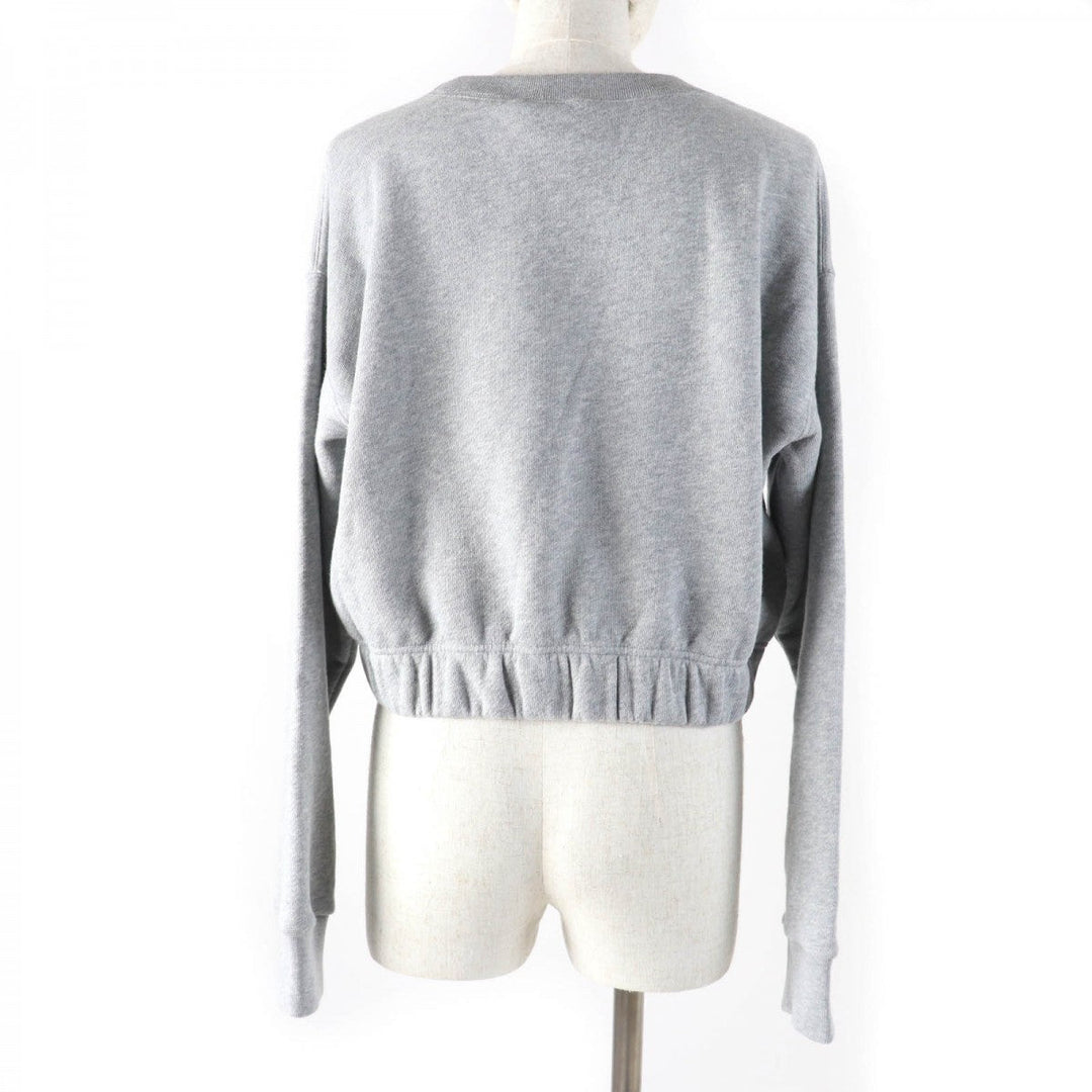 GUCCI sweat 717404 Main: 100% cotton gray Women S Used Authentic