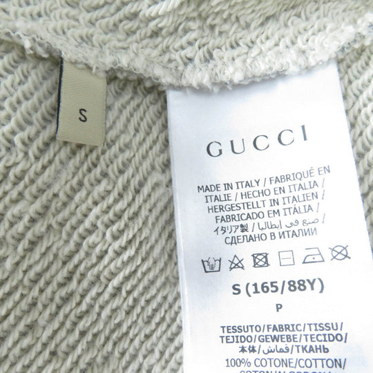 GUCCI sweat 717404 Main: 100% cotton gray Women S Used Authentic
