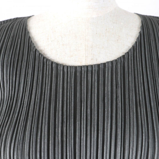 PLEATS PLEASE setup PP83-JK721 PP83-JF723 Main: 100% polyester gray Women Used Authentic