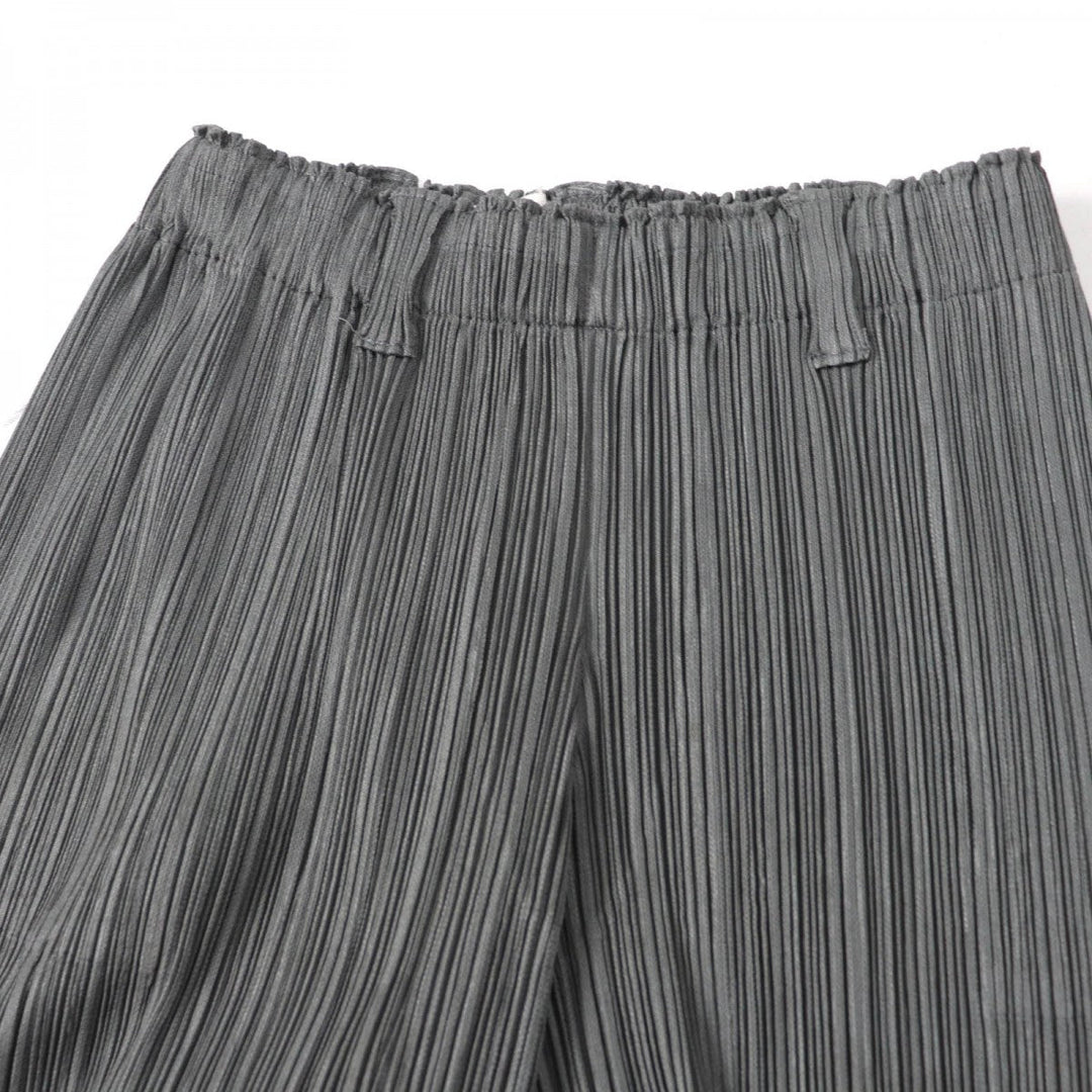 PLEATS PLEASE setup PP83-JK721 PP83-JF723 Main: 100% polyester gray Women Used Authentic