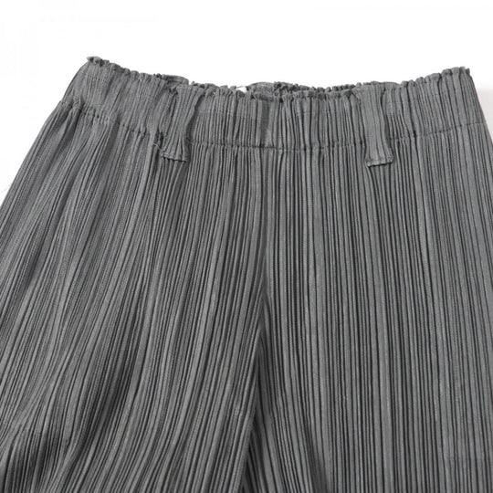 PLEATS PLEASE setup PP83-JK721 PP83-JF723 Main: 100% polyester gray Women Used Authentic