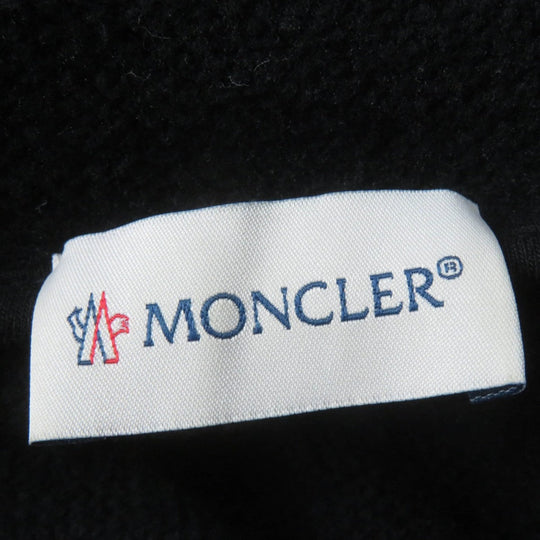 MONCLER one piece Main: 93% cotton, Main: 7% nylon, Lining: 100% polyester, Part: 100% polyester black ABITO Women S Used Authentic
