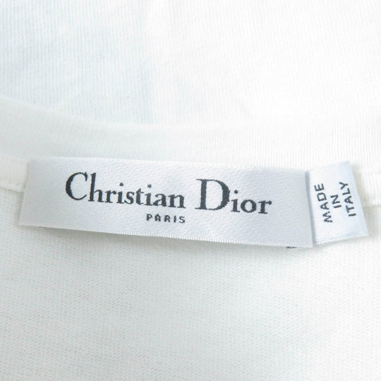 Christian Dior Cut 323T43A4416 Main: 100% cotton white DIORIVIERA Women M Used Authentic