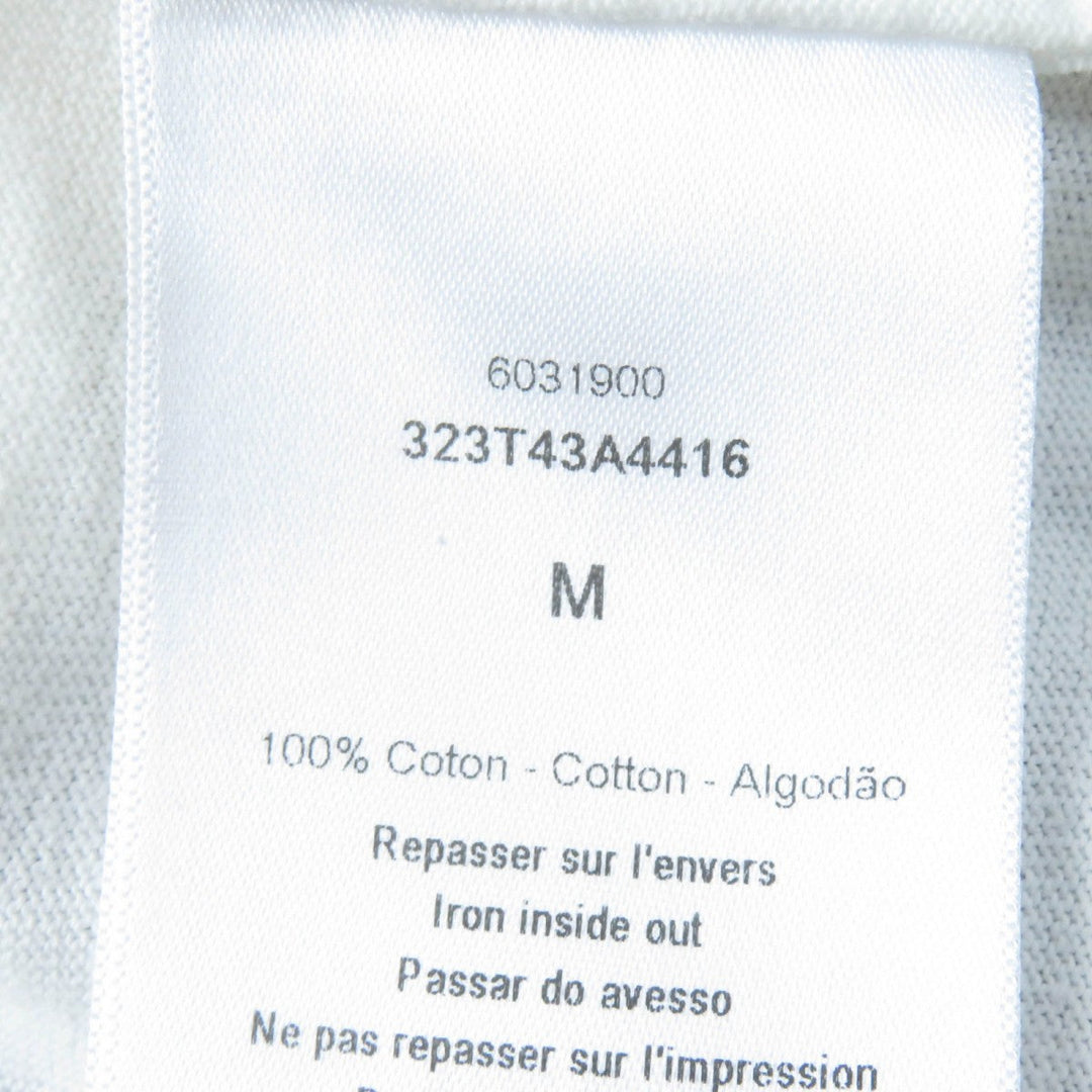 Christian Dior Cut 323T43A4416 Main: 100% cotton white DIORIVIERA Women M Used Authentic