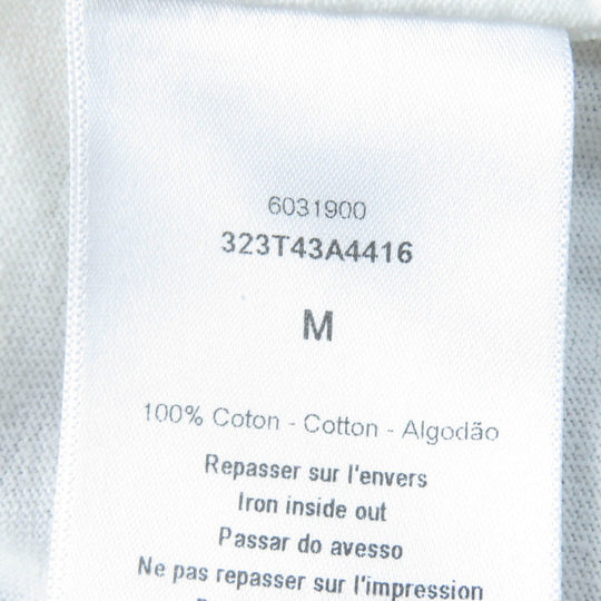 Christian Dior Cut 323T43A4416 Main: 100% cotton white DIORIVIERA Women M Used Authentic