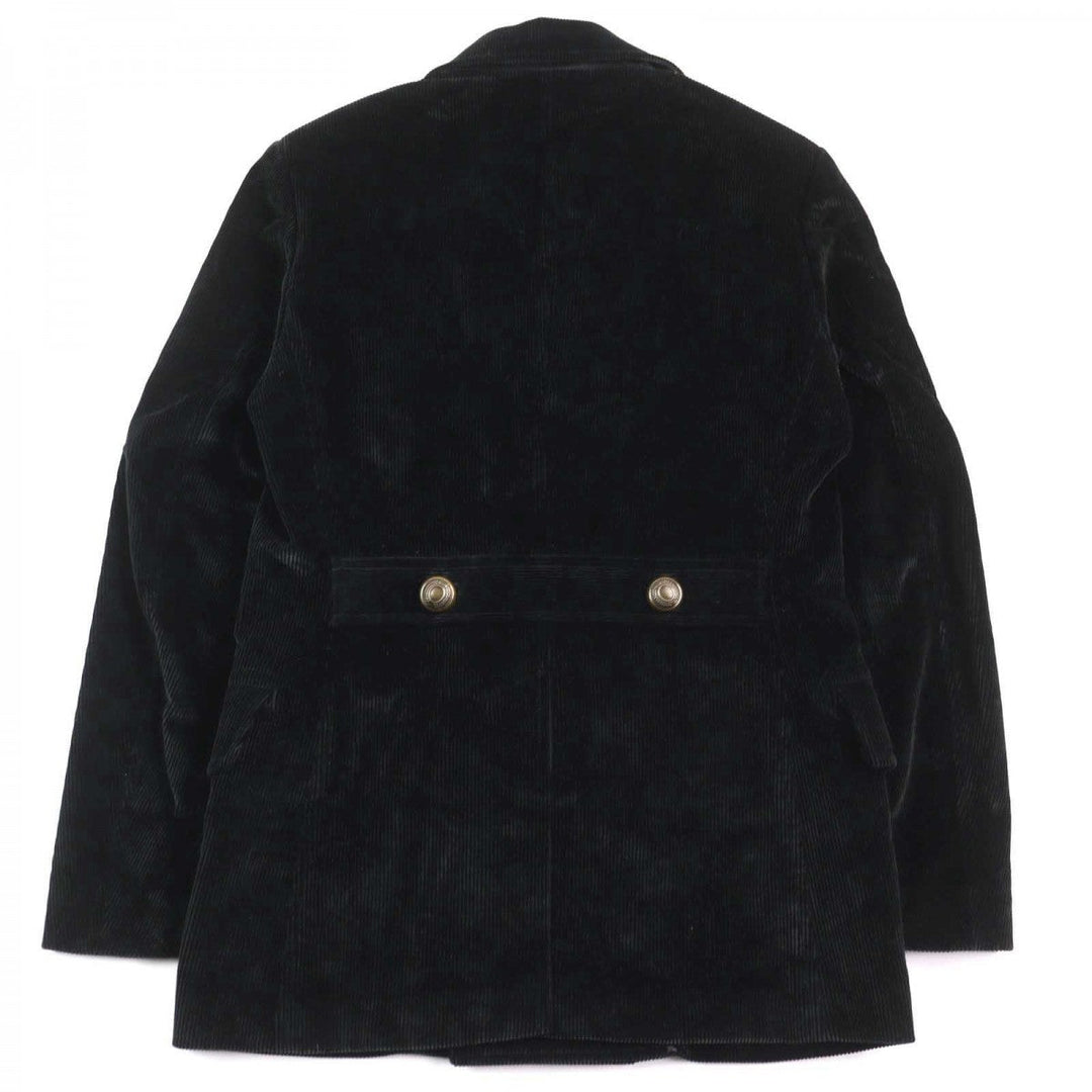 TOM FORD pea coat TFO719 Outer: 65% cotton, Outer: 35% recycled fiber, Lining: 60% cupra, Lining: 40% cotton, Sleeve lining: 100% cupra black mens 46 Used Authentic