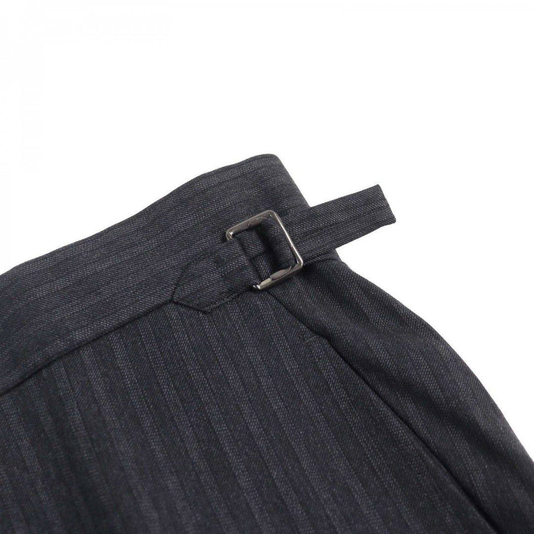 TOM FORD suit 24DL4W Outer: 100% wool, Lining: 50% silk, Lining: 50% rayon Grey Stripe Pattern WINDSOR Windsor mens 44 Used Authentic