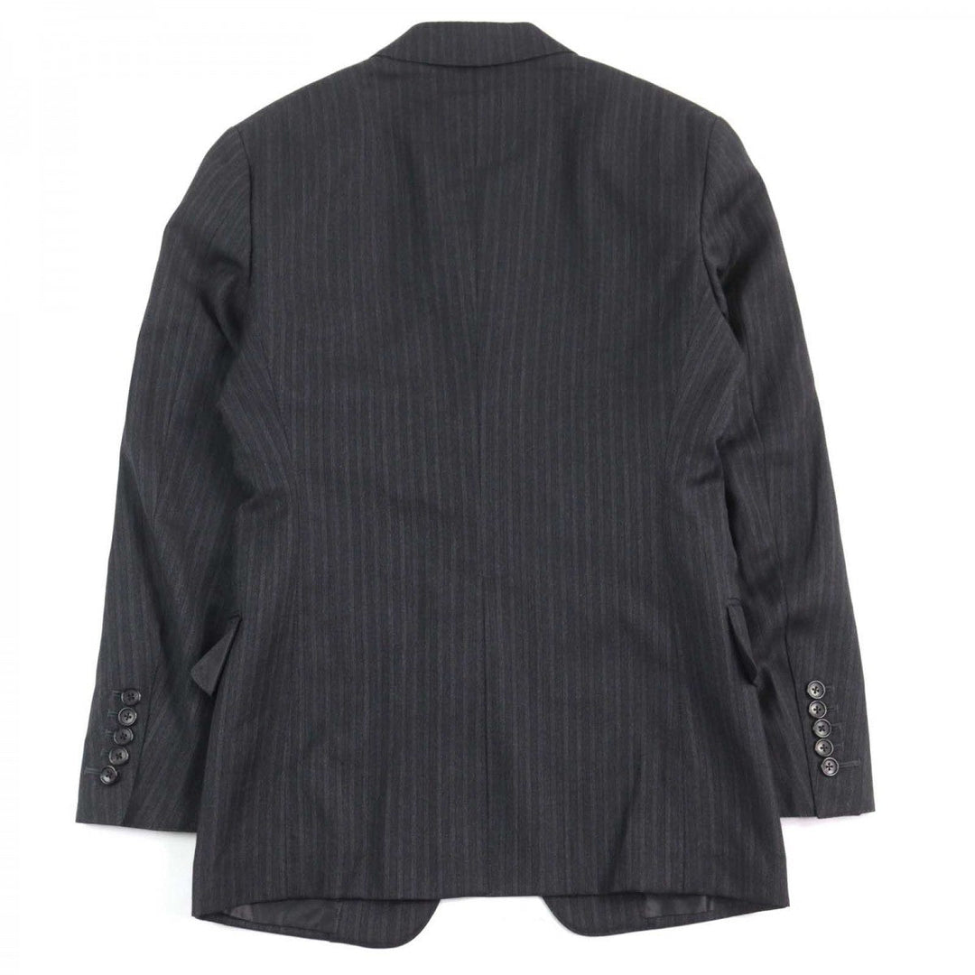 TOM FORD suit 24DL4W Outer: 100% wool, Lining: 50% silk, Lining: 50% rayon Grey Stripe Pattern WINDSOR Windsor mens 44 Used Authentic