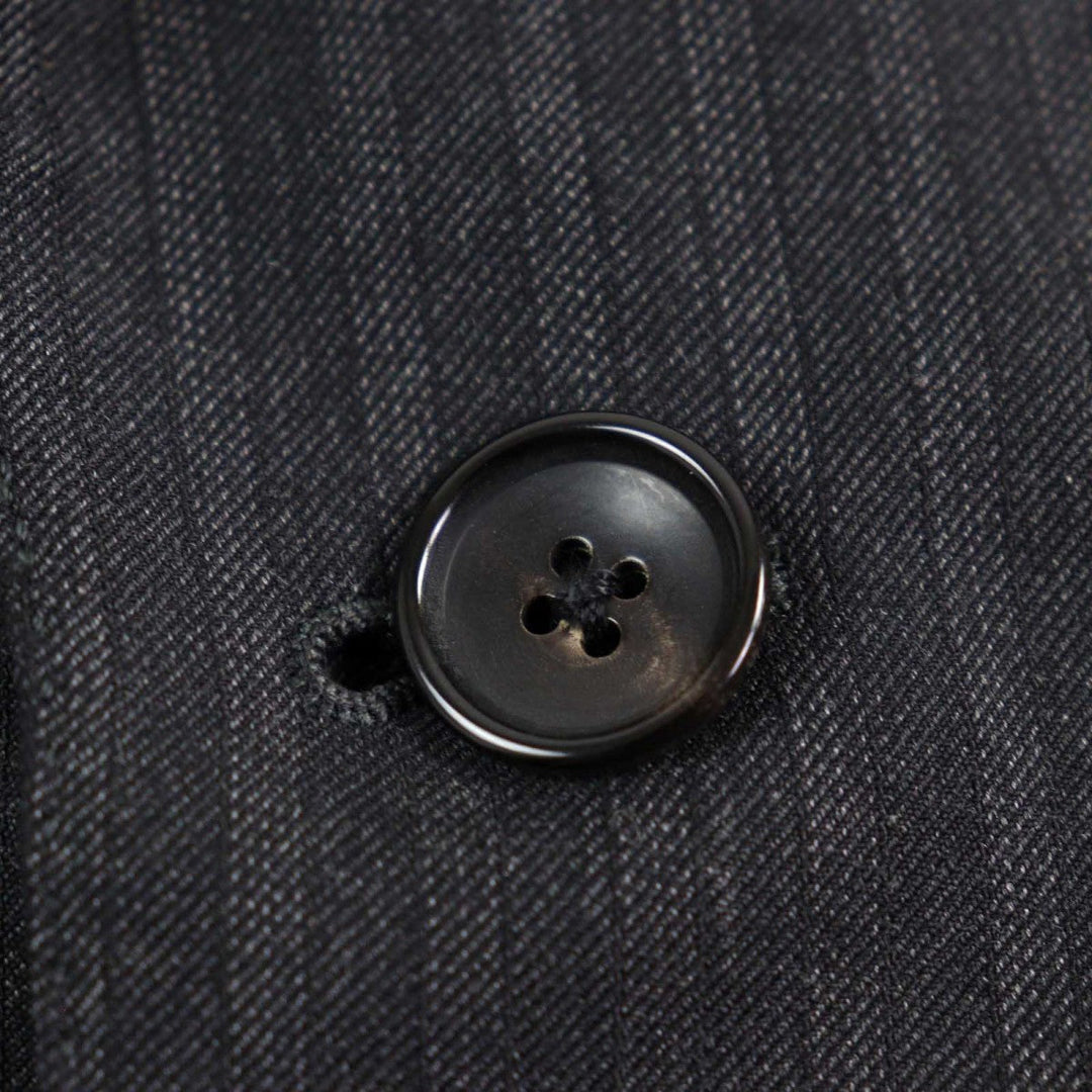 TOM FORD suit 24DL4W Outer: 100% wool, Lining: 50% silk, Lining: 50% rayon Grey Stripe Pattern WINDSOR Windsor mens 44 Used Authentic