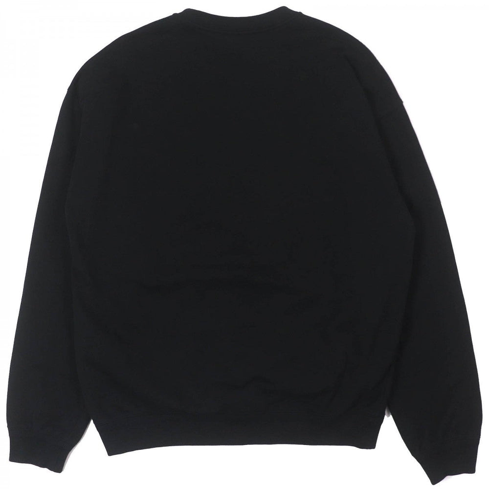 VERSACE sweat 1003992 Main: 100% cotton, Part: 100% cotton Black White La Greca mens M Used Authentic