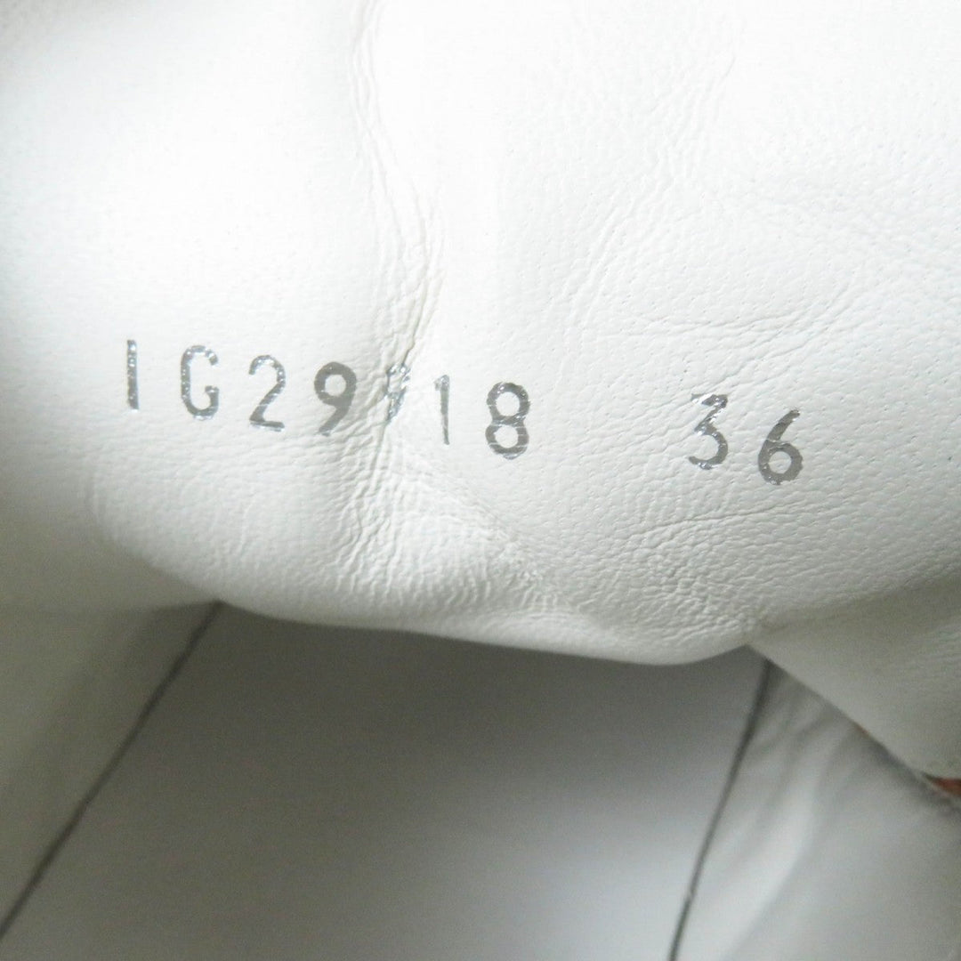 CHANEL High cut sneakers G29918 Main: Suede leather light gray multi Women 36 Used Authentic