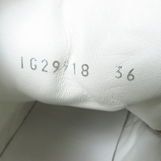 CHANEL High cut sneakers G29918 Main: Suede leather light gray multi Women 36 Used Authentic