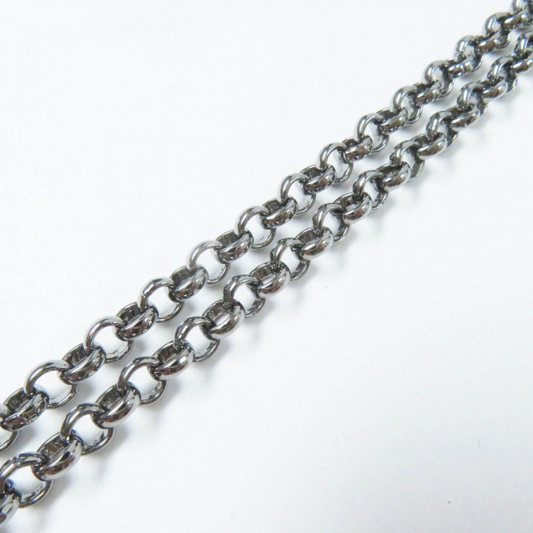 Vivienne Westwood Necklace Silver plated, Natural stone, Rhinestone Gunmetal Multi Giant Rhinestones Orb Necklace Large