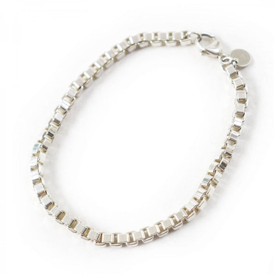 TIFFANY&Co. bracelet Main�FSV925 Silver Venetian ruble Rubbed t Women Used Authentic