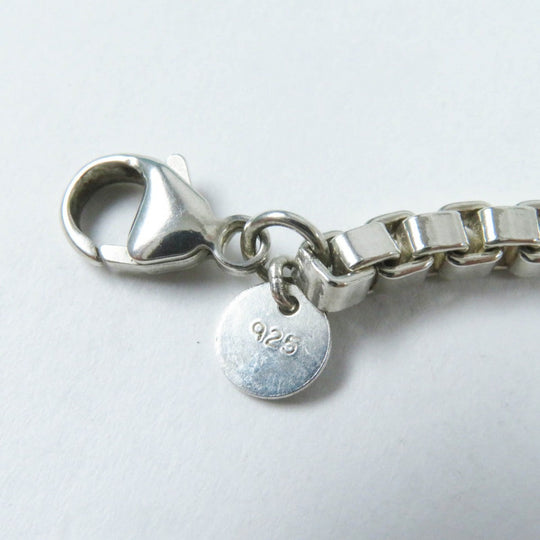 TIFFANY&Co. bracelet Main�FSV925 Silver Venetian ruble Rubbed t Women Used Authentic