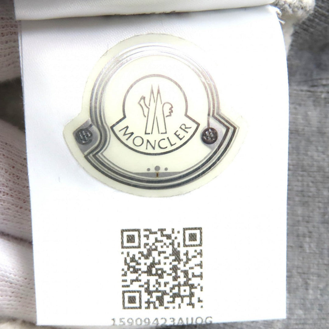 MONCLER GENIUS 2 sweat D20918038150 Main: 100% cotton, Part: 90% cotton, Part: 10% polyurethane Gray navy red MAGLIA GIROCOLLO mens S Used Authentic