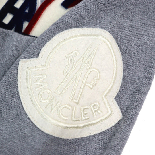MONCLER GENIUS 2 sweat D20918038150 Main: 100% cotton, Part: 90% cotton, Part: 10% polyurethane Gray navy red MAGLIA GIROCOLLO mens S Used Authentic