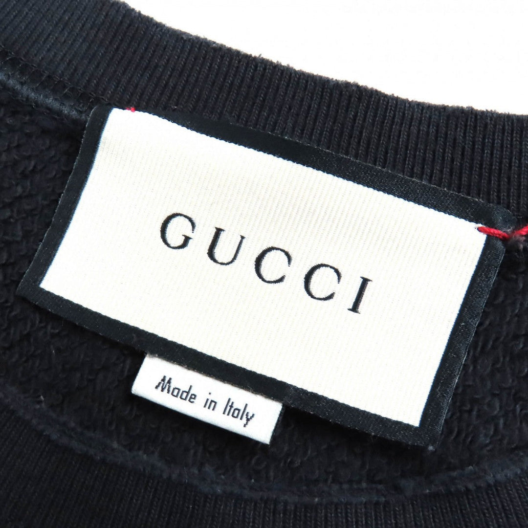 GUCCI sweat 475373 Main: 100% cotton Black White Red Yellow mens S Used Authentic