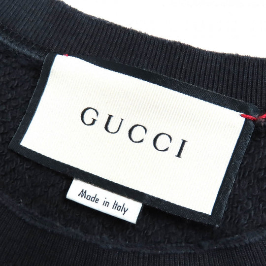 GUCCI sweat 475373 Main: 100% cotton Black White Red Yellow mens S Used Authentic