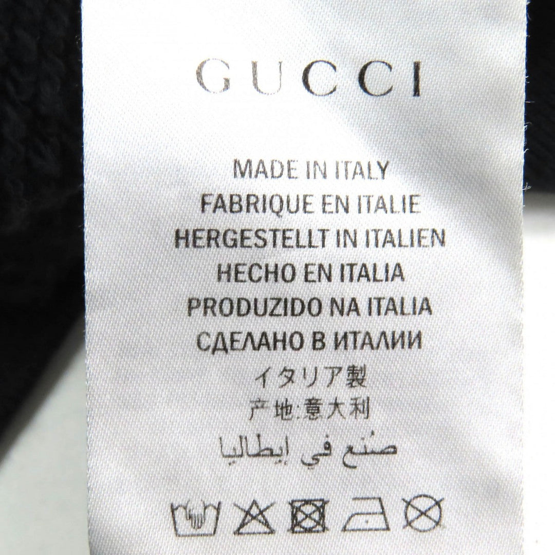 GUCCI sweat 475373 Main: 100% cotton Black White Red Yellow mens S Used Authentic