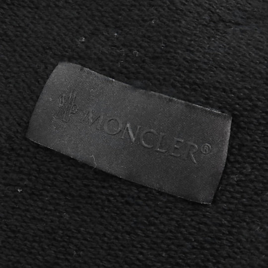 MONCLER Pants H10918H00002 Main: 100% cotton, part: 85% polyester, part: 15% cotton, part: 100% polyester black PANTALONE mens S Used Authentic