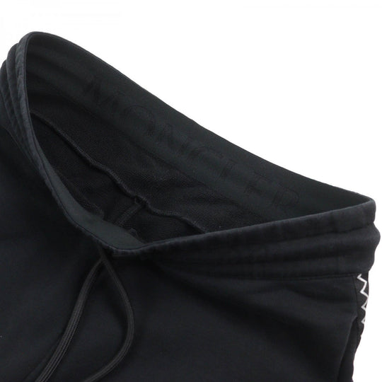MONCLER Pants H10918H00002 Main: 100% cotton, part: 85% polyester, part: 15% cotton, part: 100% polyester black PANTALONE mens S Used Authentic