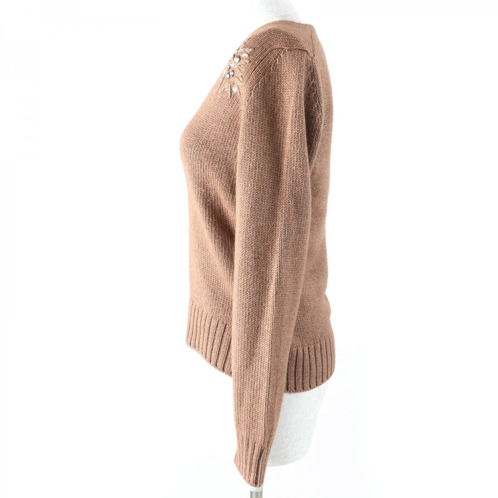 Loro Piana knit Main: 50% cashmere, Main: 50% silk Brown Women 42 Used Authentic