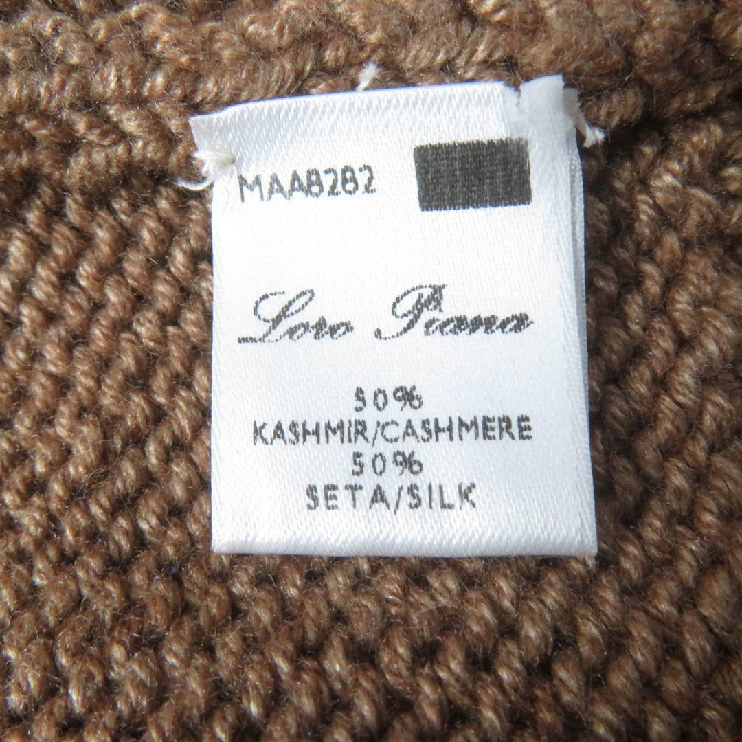 Loro Piana knit Main: 50% cashmere, Main: 50% silk Brown Women 42 Used Authentic