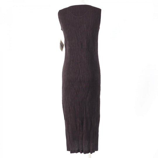 ISSEY MIYAKE ensemble IM33FD4272 IM33FH462 Main: 100% polyester Dark brown Women 2 Used Authentic