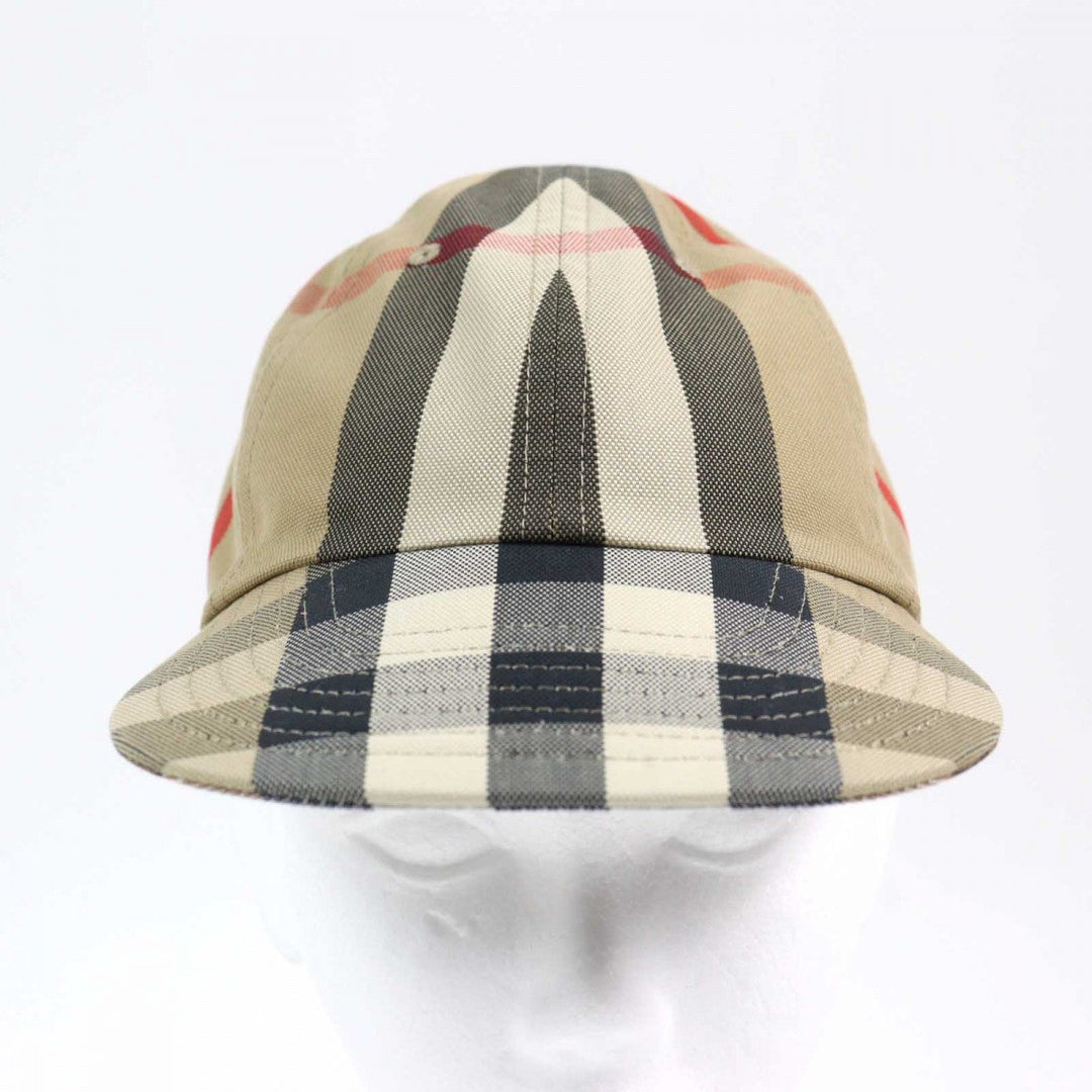 BURBERRY cap 8056296 cotton Beige mens M Used Authentic