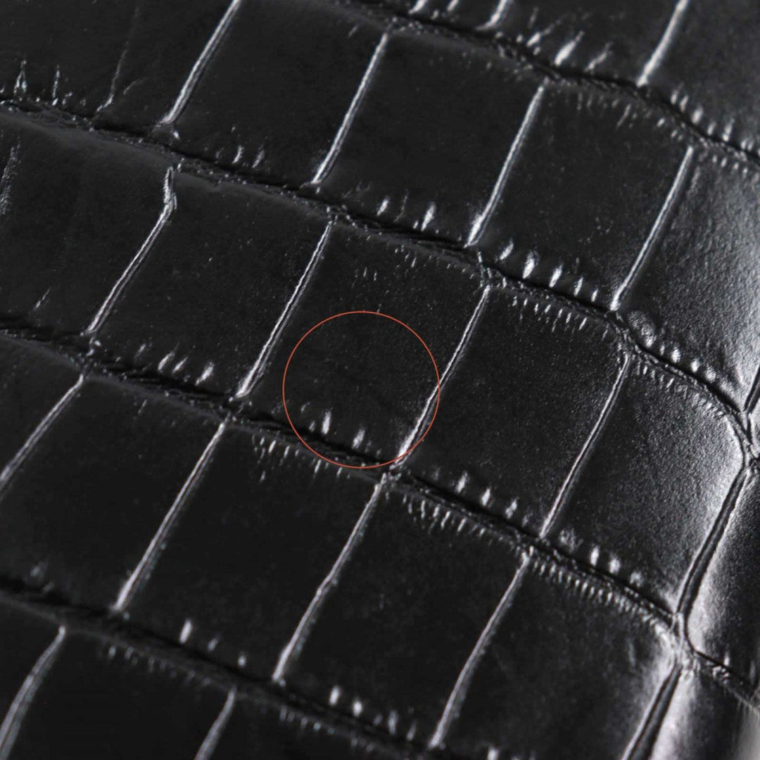 Ettinger Long Wallet Purse CC 2051EJ Main: Leather Black, Ebony mens Used Authentic