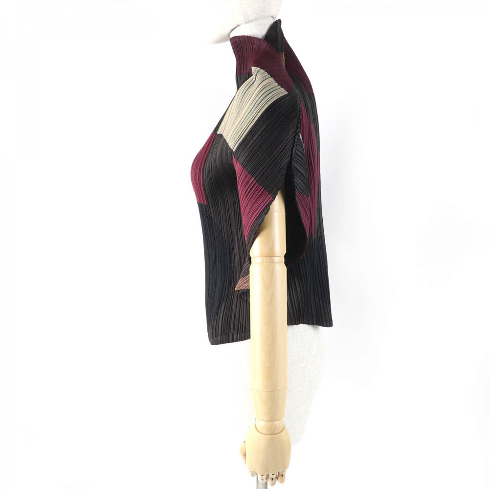 PLEATS PLEASE Cut PP43-JK836 polyester Brown type 3