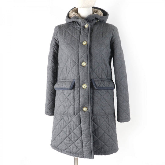 Mackintosh coat Main: 100% wool, Lining: 100% polyester, Filling: 100% polyester gray grunge Women 36 Used Authentic