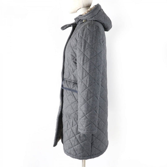 Mackintosh coat Main: 100% wool, Lining: 100% polyester, Filling: 100% polyester gray grunge Women 36 Used Authentic
