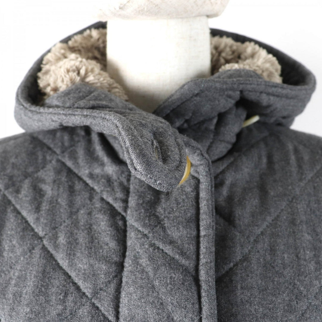 Mackintosh coat Main: 100% wool, Lining: 100% polyester, Filling: 100% polyester gray grunge Women 36 Used Authentic