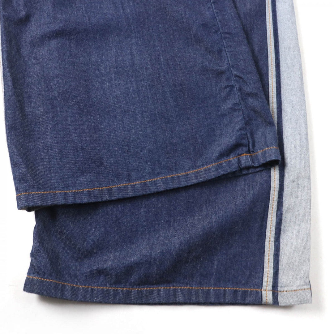 Christian Dior Wide pants 222P36A3517 Main: 100% cotton Indigo Women 36 Used Authentic